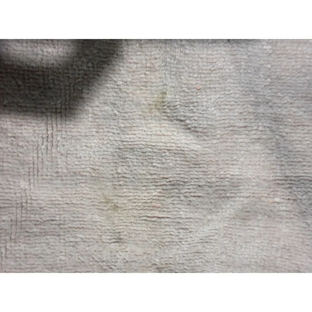 Vintage Lady Pepperell Peach and White Full Legnth Towel Set of 2